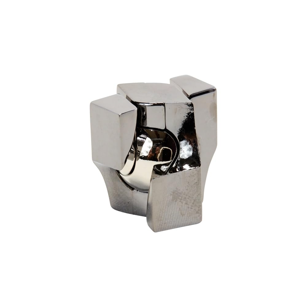Hanayama Marble Metal Brainteaser Puzzle – Level 4 Challenge for Ages 12+