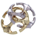 Hanayama Rotor Cast Puzzle – Level 6 Metal Brain Teaser (Mensa-Rated)