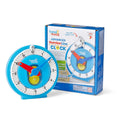 hand2mind Advanced NumberLine Clock – Learn to Tell Time with Number Line Math Manipulative