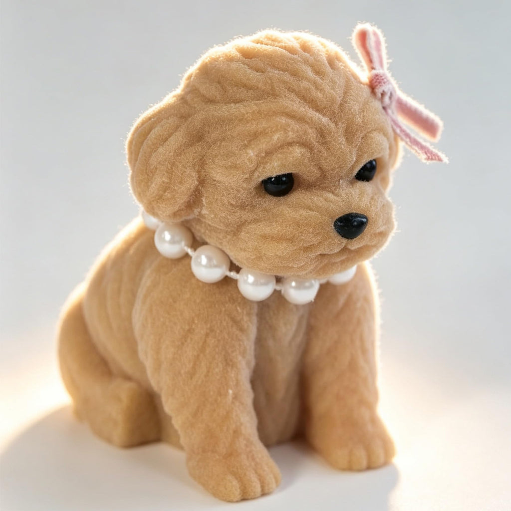 Handmade Silicone Poodle Squishy Toy – Stress Relief Fidget for Kids & Adults