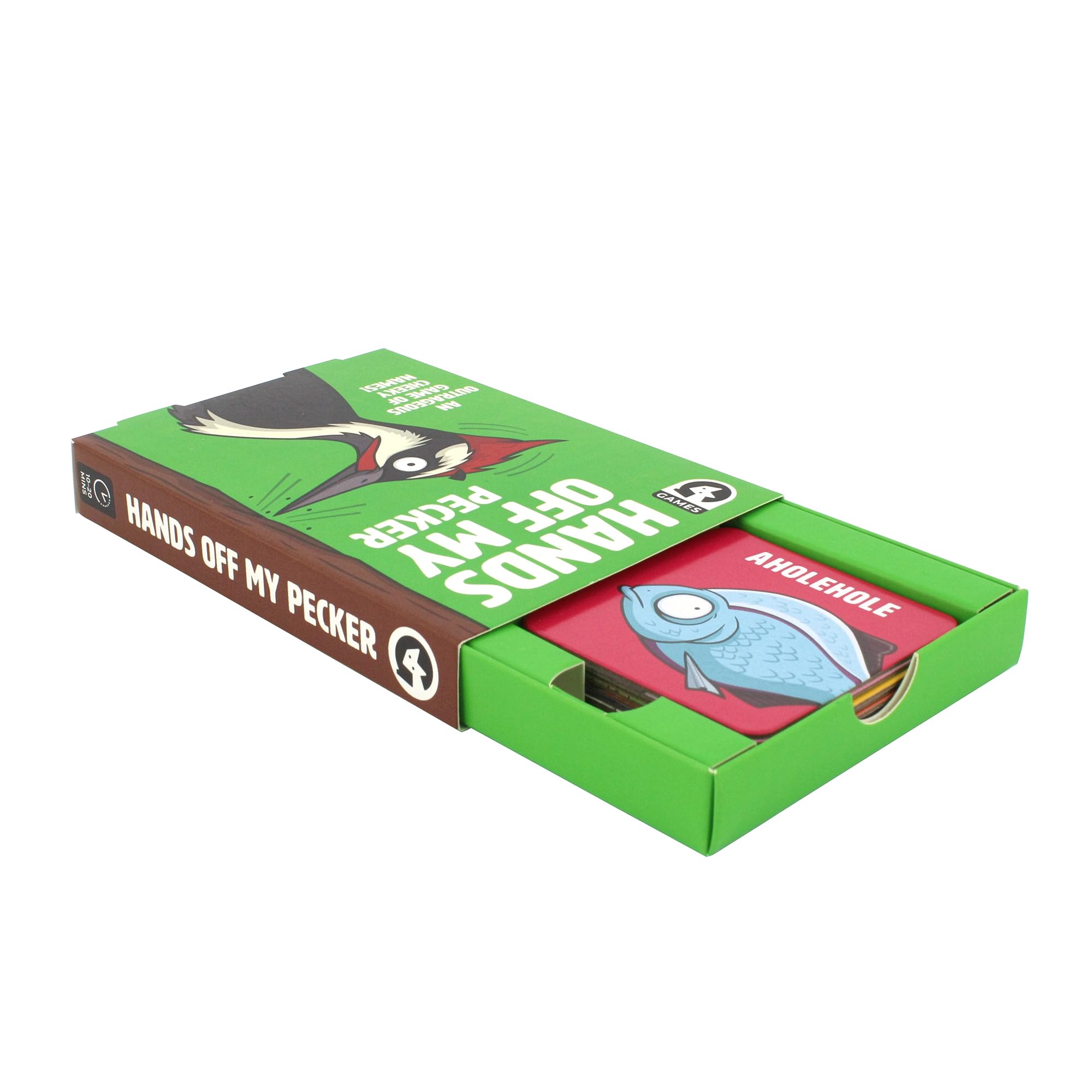 Hands Off My Pecker – Fast-Paced Adult Party Card Game by Ginger Fox