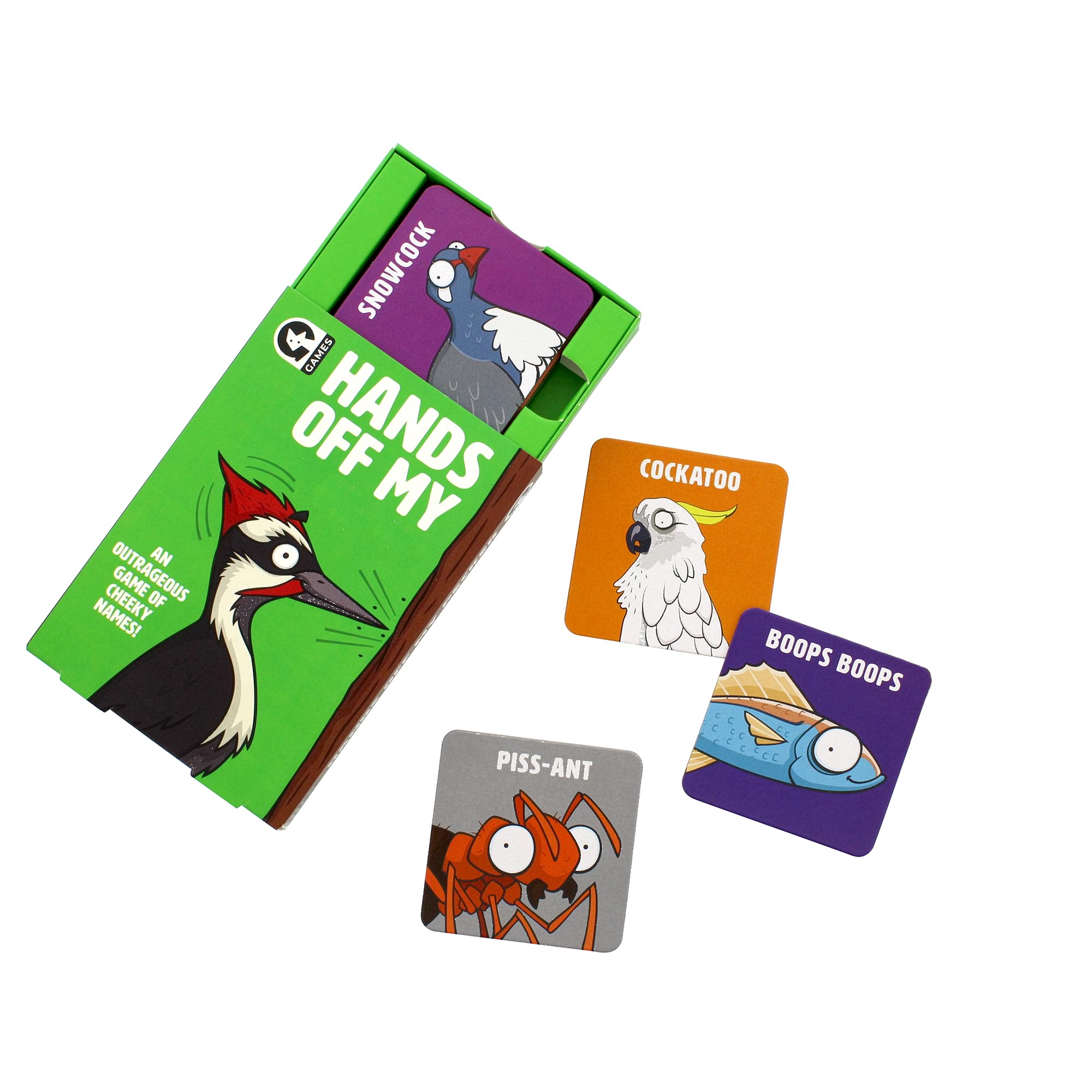 Hands Off My Pecker – Fast-Paced Adult Party Card Game by Ginger Fox
