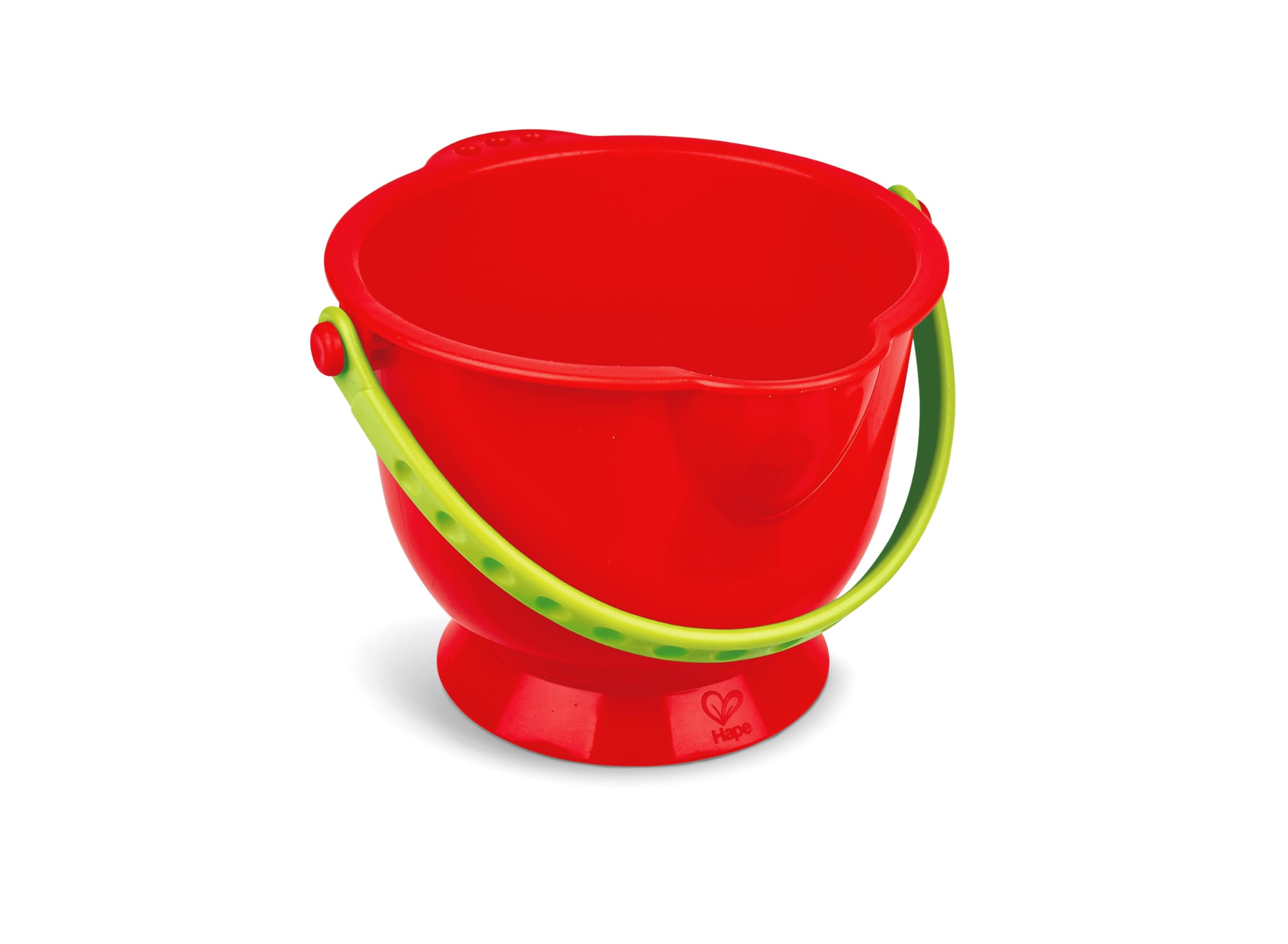 Hape Beach Basics Sand Toy Set – Bucket, Sifter, Rake, and Shovel for Toddlers 18M+