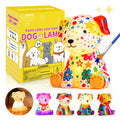 HAPMARS Paint Your Own Dog Lamp Kit – DIY Art Craft for Kids Ages 4-12+