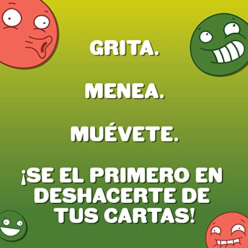 Happy Salmon de Exploding Kittens: Juego de cartas party rápido para 3-8 jugadores