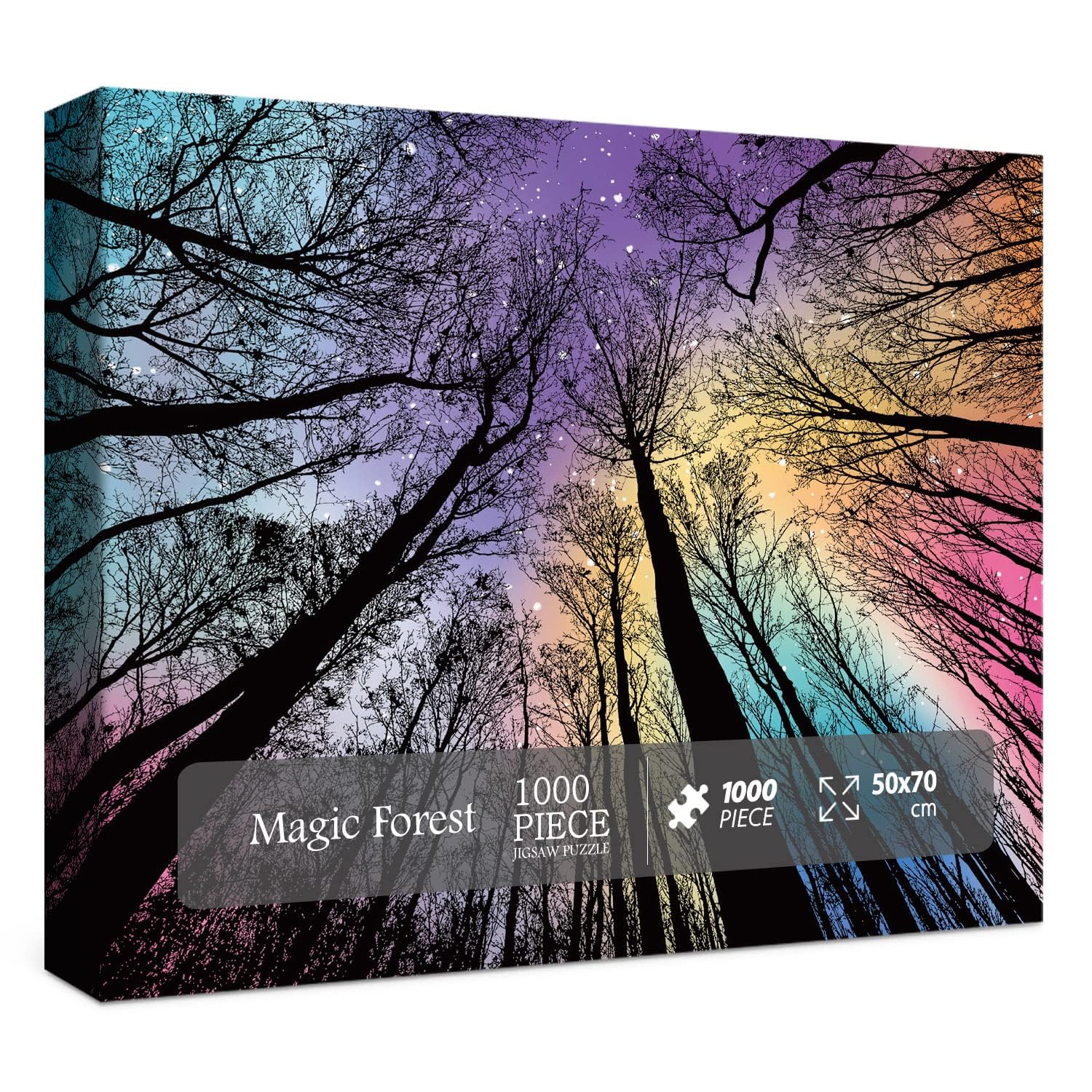 Hard 1000 Piece Gradient Jigsaw Puzzle – Challenging Colorful Puzzle for Adults