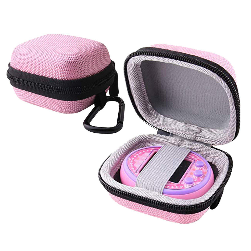 Hard EVA Carrying Case for Tamagotchi On/Pix/R2D2 – Pink by WERJIA