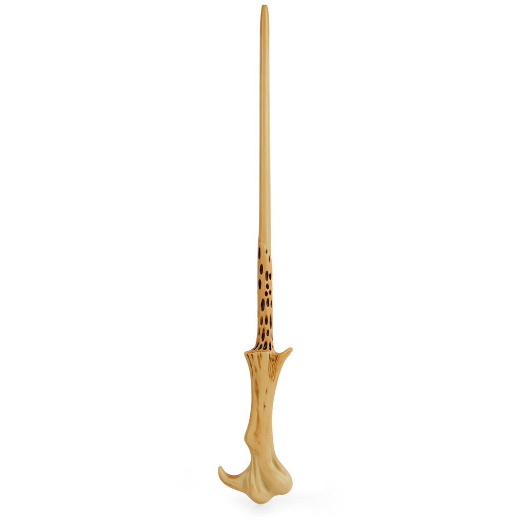 Harry Potter Voldemort Spellbinding Wand – 12-inch Replica with Weighted Base and Morsmordre Spell Card
