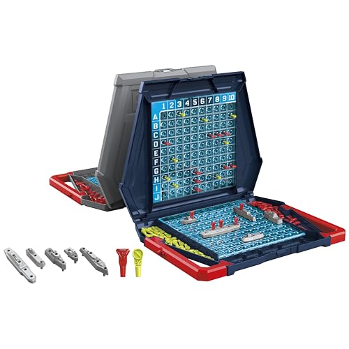 Hasbro Gaming Battleship - Classic Naval Combat Board Game for 2 Players Ages 7+