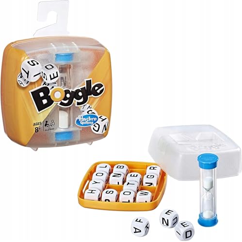 Hasbro Gaming Boggle Classic Game – Fast Word Search Fun for Ages 8+