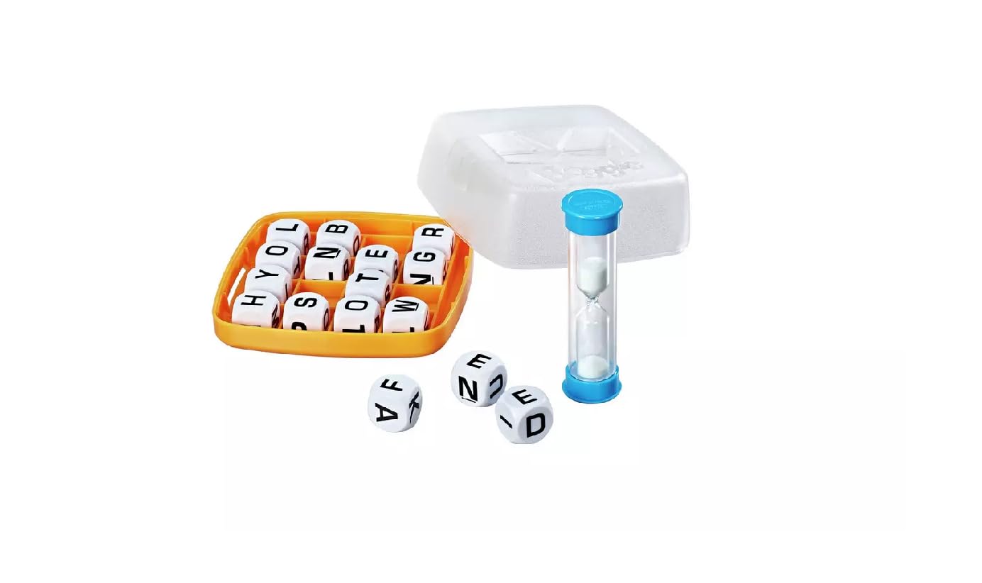Hasbro Gaming Boggle Classic Game – Fast Word Search Fun for Ages 8+
