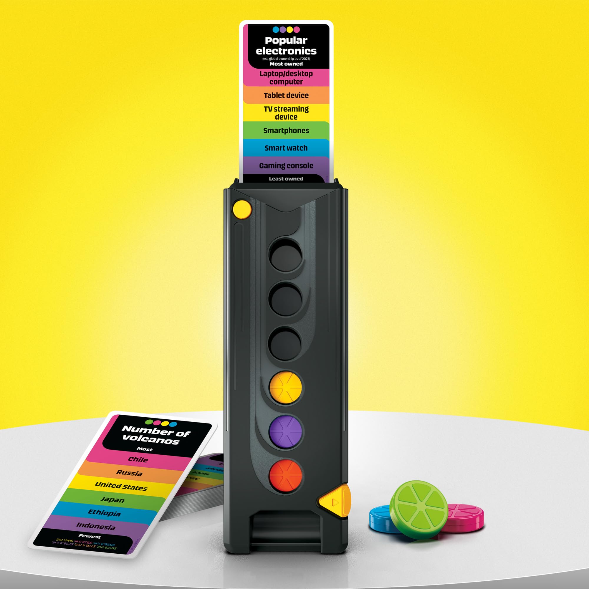 Hasbro Gaming Drop Trivia: Electronic Party Game with Voice & Sound Effects | Ages 13+ | 2 or More Players | 15-Minute Game