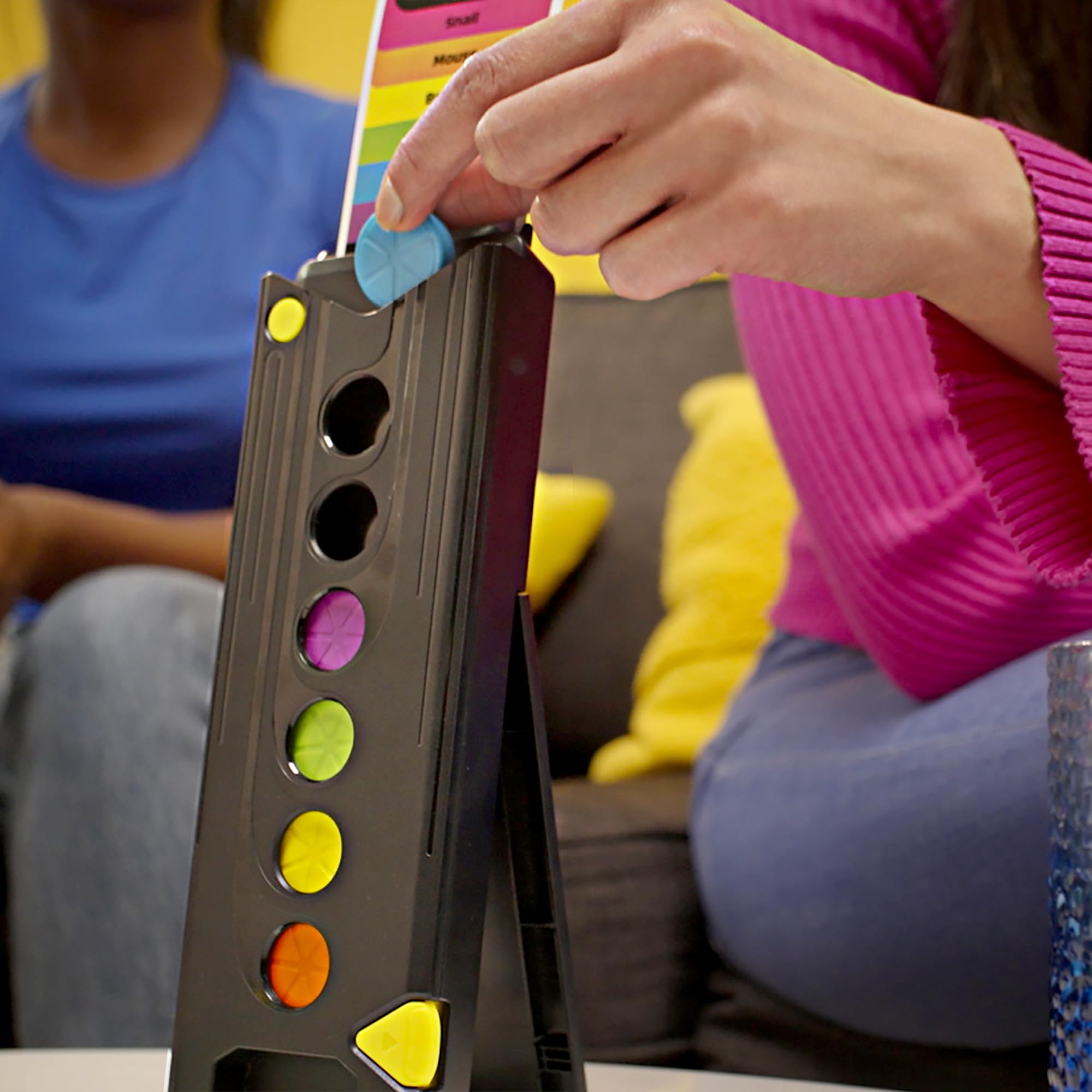 Hasbro Gaming Drop Trivia: Electronic Party Game with Voice & Sound Effects | Ages 13+ | 2 or More Players | 15-Minute Game