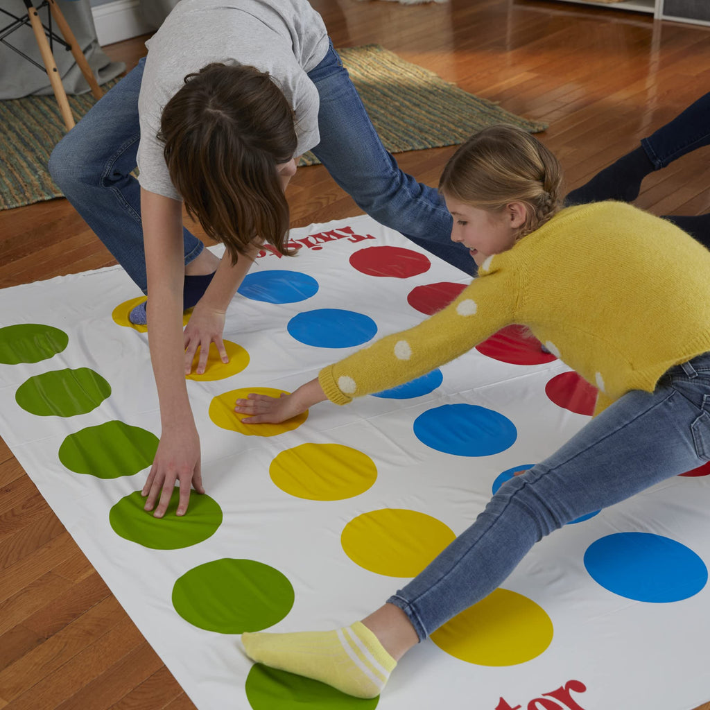Hasbro Twister Party Game - Classic Family Board Game for 2-4 Players, Ages 6+
