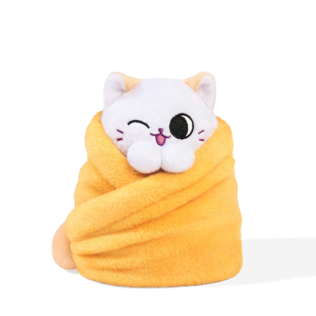 Hashtag Collectibles Purritos Series 3 - Mango Flavor Plush Toy, 6.5" Super Soft Blanket