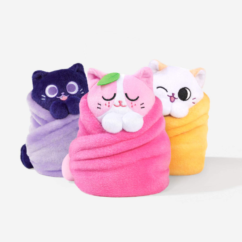 Hashtag Collectibles Purritos Series 3 - Sesame Flavor Plush Toy (6.5 Inches)