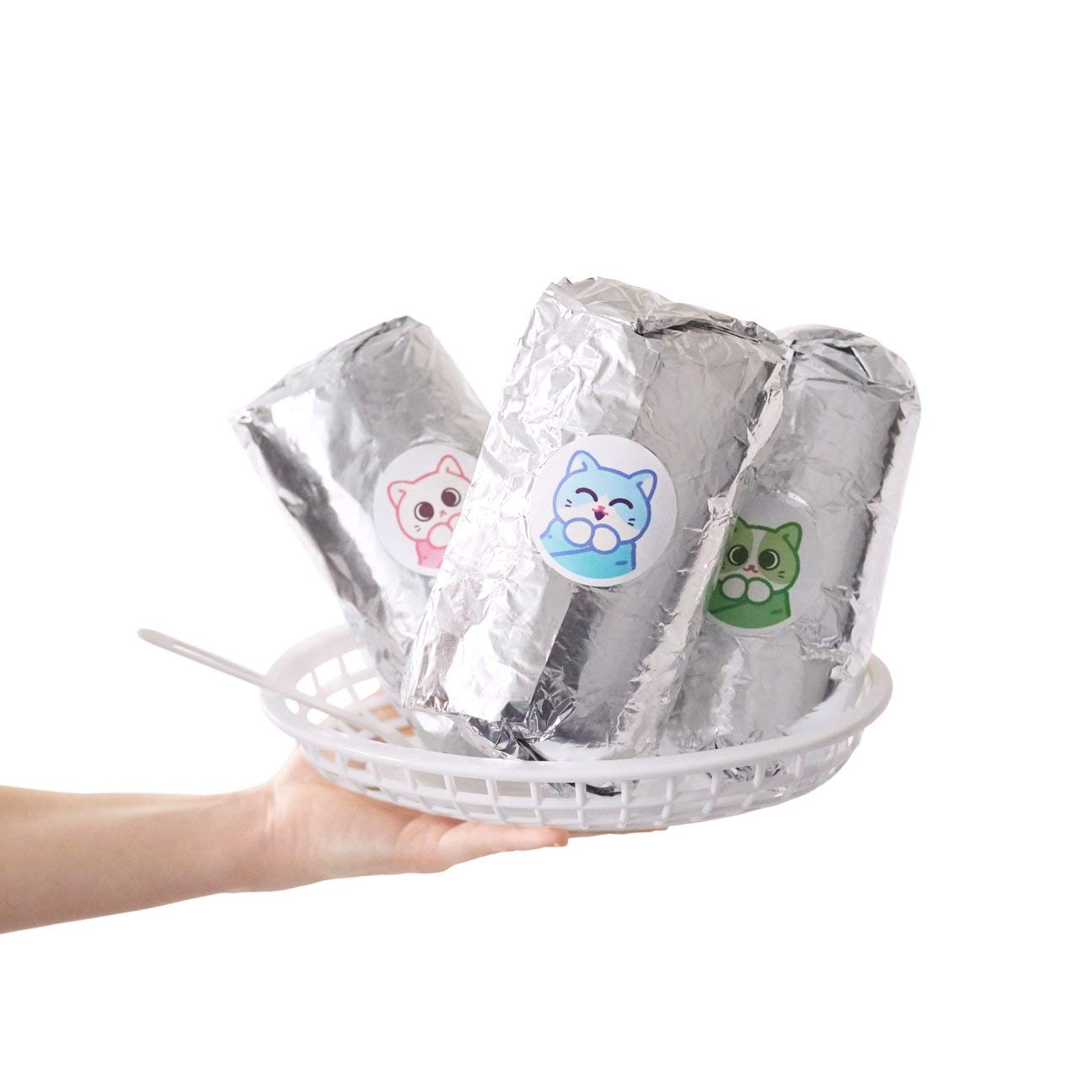 Hashtag Collectibles Purritos Series 3 - Sesame Flavor Plush Toy (6.5 Inches)