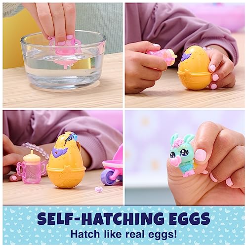 Hatchimals Alive Hatch N’ Stroll Playset – 2 Self-Hatching Eggs with Stroller Toy for Ages 3+