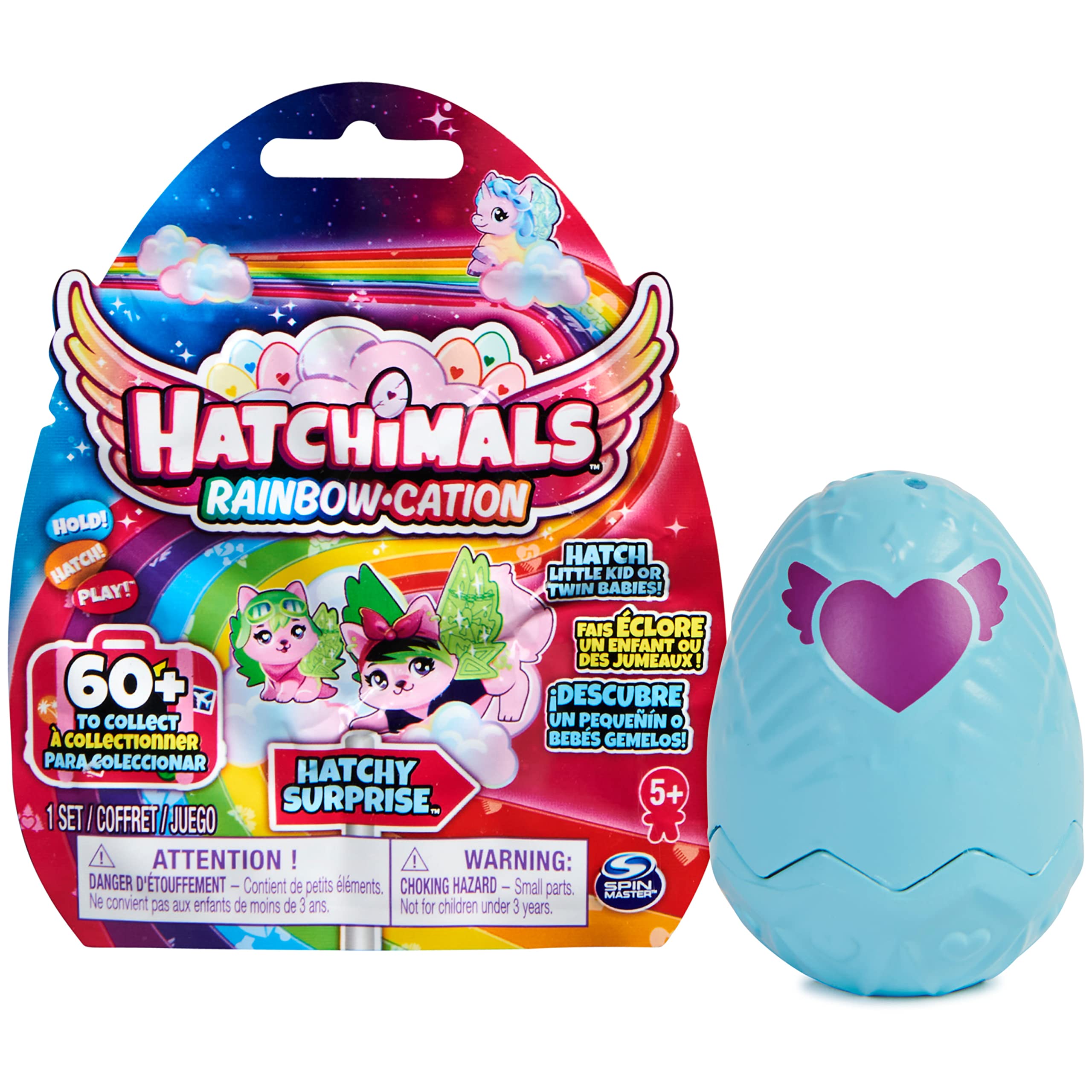 Hatchimals CollEGGtibles Rainbow-cation Mystery Egg – Surprise Collectible Toy for Kids 5+