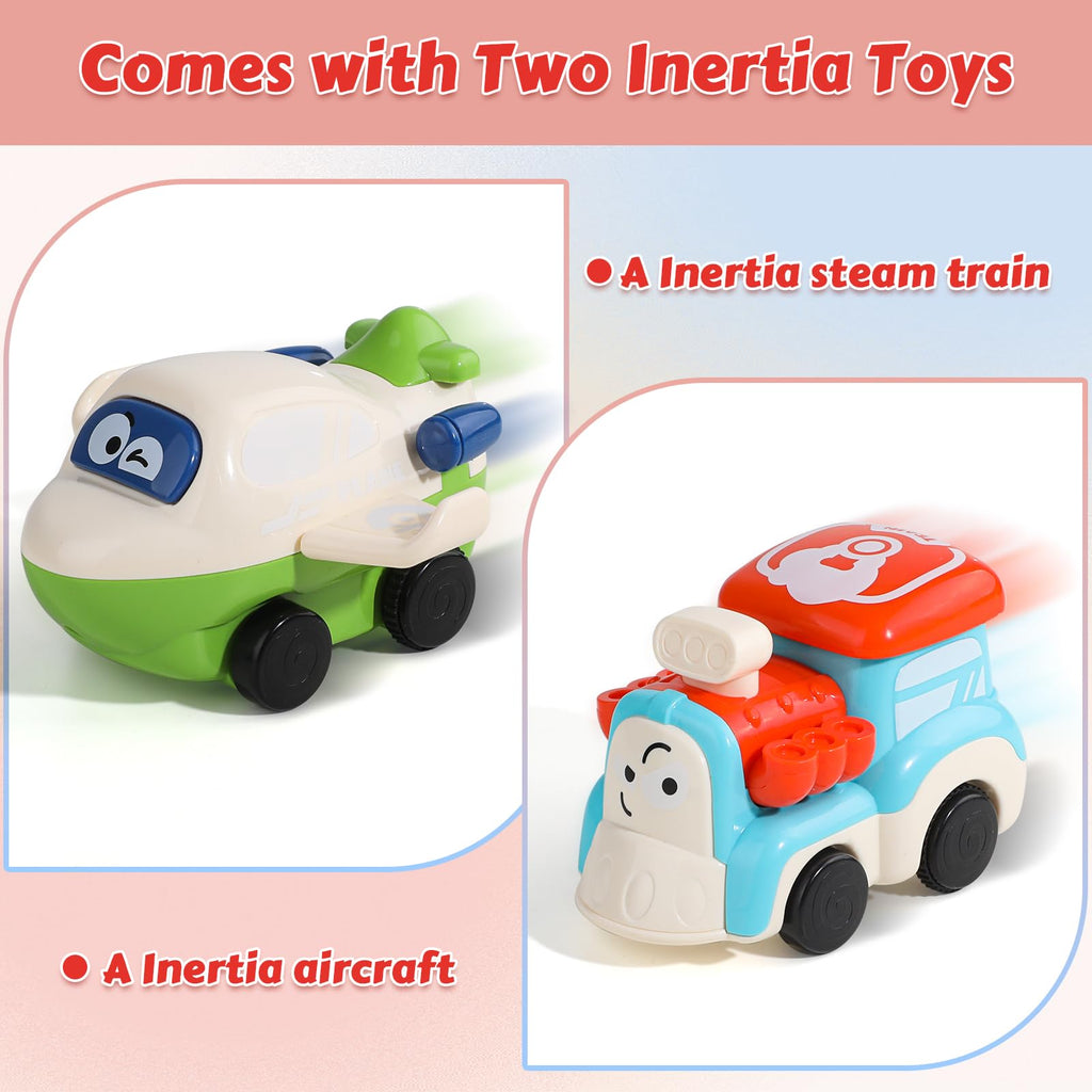 HAYXUN 10-in-1 Musical Learning Bus – Montessori Toy for 1 Year Old Girls & Boys