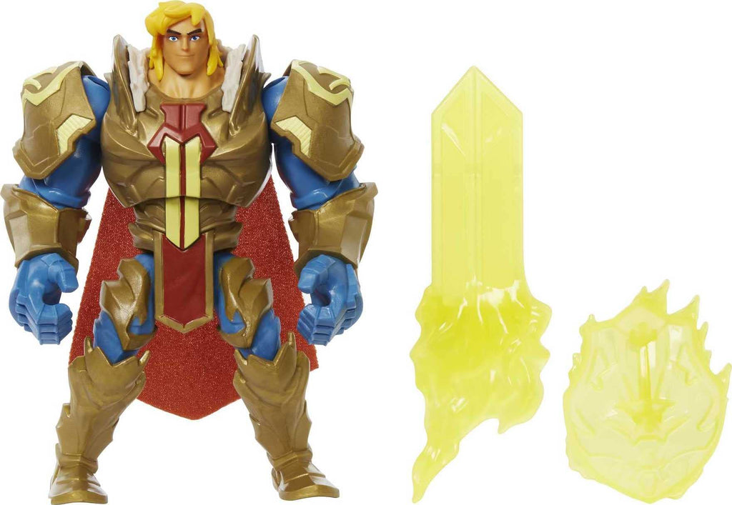 He-Man Grayskull Armor Action Figure – 5.5-in Power Attack, Shield & Weapon, Ages 4+
