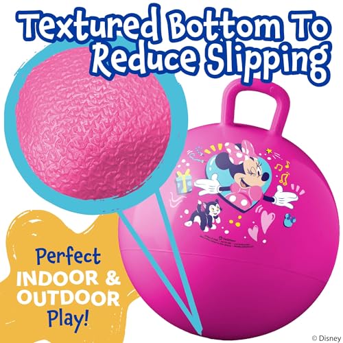 Hedstrom Minnie Mouse Hopper Ball – 15 Inch Jumping Ball for Kids