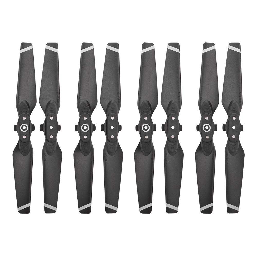 HeiyRC 8-Pack Quick-Release Folding Propellers for DJI Spark (4 CW + 4 CCW) - Model 4730F
