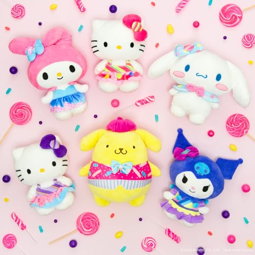 Hello Kitty Candy Wonderland Plush - 8-Inch Officially Licensed Sanrio Plush by Jazwares