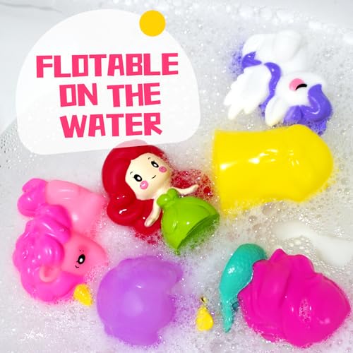 Hely Cancy No-Hole Baby Bath Toys – Soft, Safe & Dishwasher-Safe for Newborns