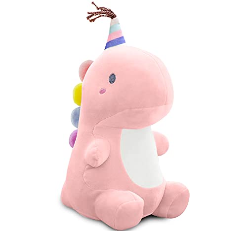 HENXING 10-Inch Dinosaur Plush Toy: Soft Stuffed Animal, Machine Washable, Cute Gift for Kids