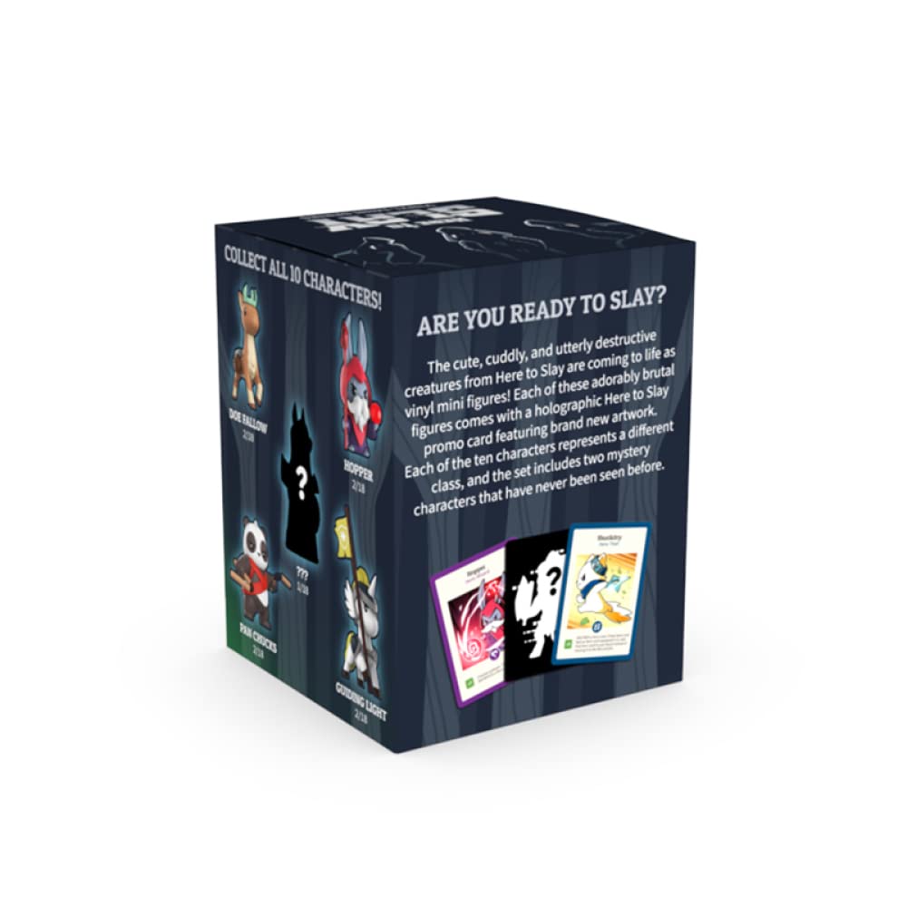 Here to Slay Vinyl Mini Blind Box – Mystery Figure & Holographic Promo Card