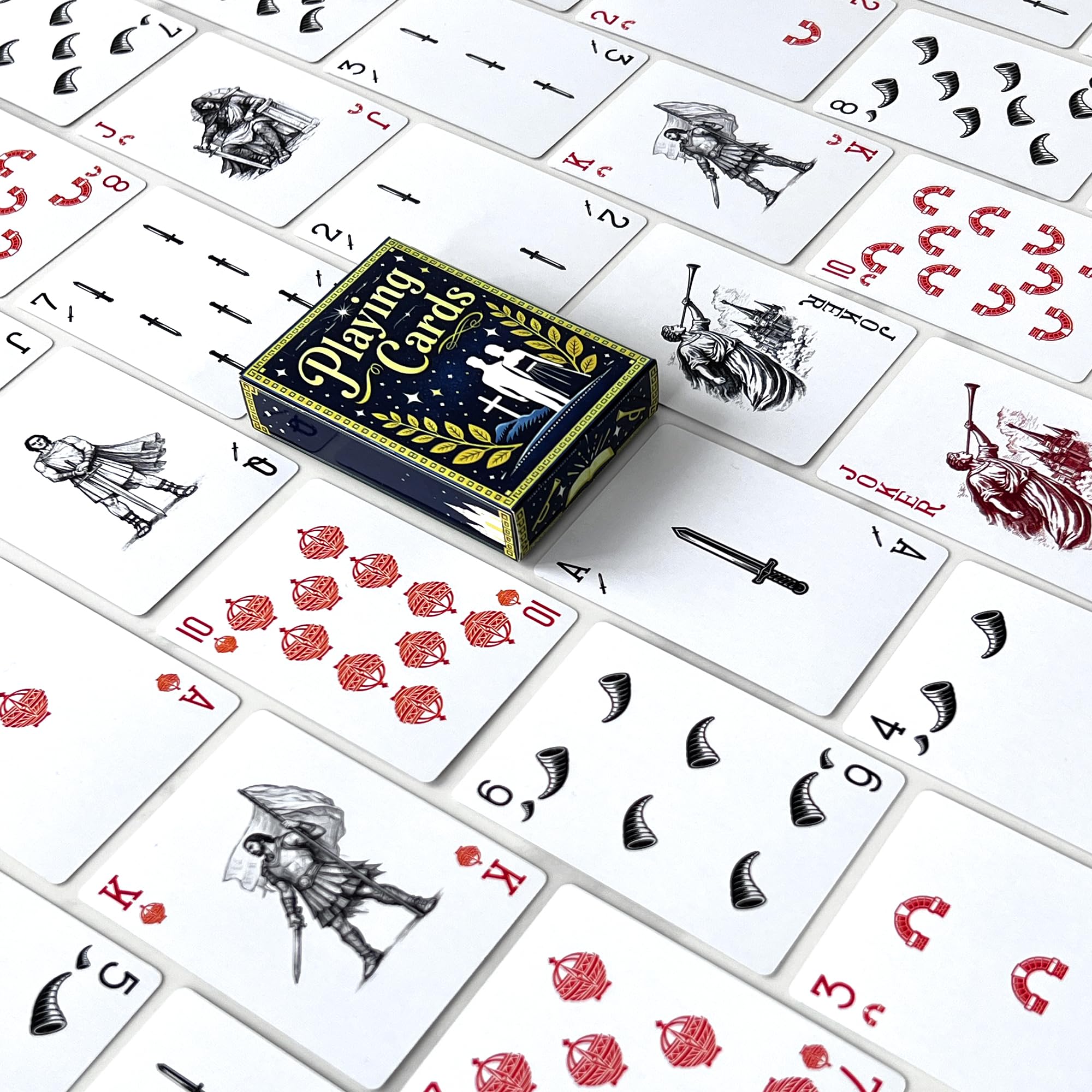 Heritage Faith Deck: Scripture-Inspired Playing Cards with Custom Suits – Missionary & Family Night Gift