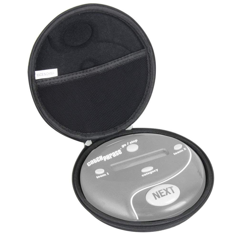 Hermitshell Black EVA Hard Travel Case for Hasbro Catch Phrase Electronic Game (Case Only)