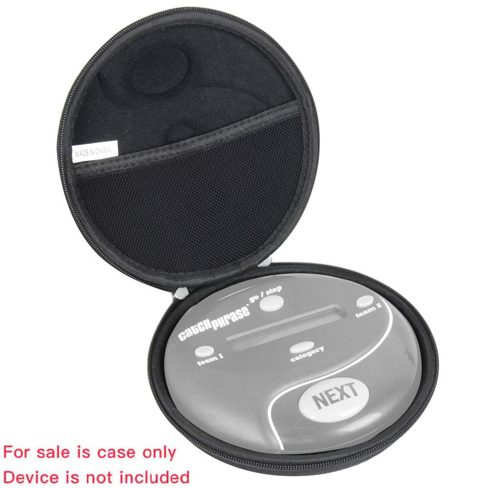 Hermitshell Black EVA Hard Travel Case for Hasbro Catch Phrase Electronic Game (Case Only)