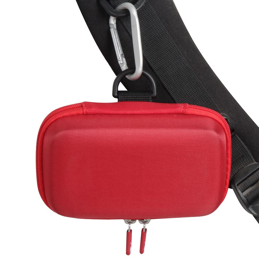 Hermitshell Hard EVA Travel Case for EASEGMER Kids Handheld Game Console (Red)