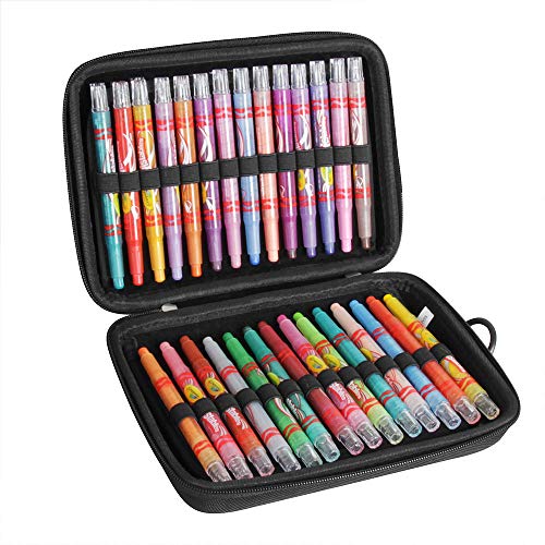 Hermitshell Hard Travel Case for Crayola Twistables Crayons 56-Count (Case Only)