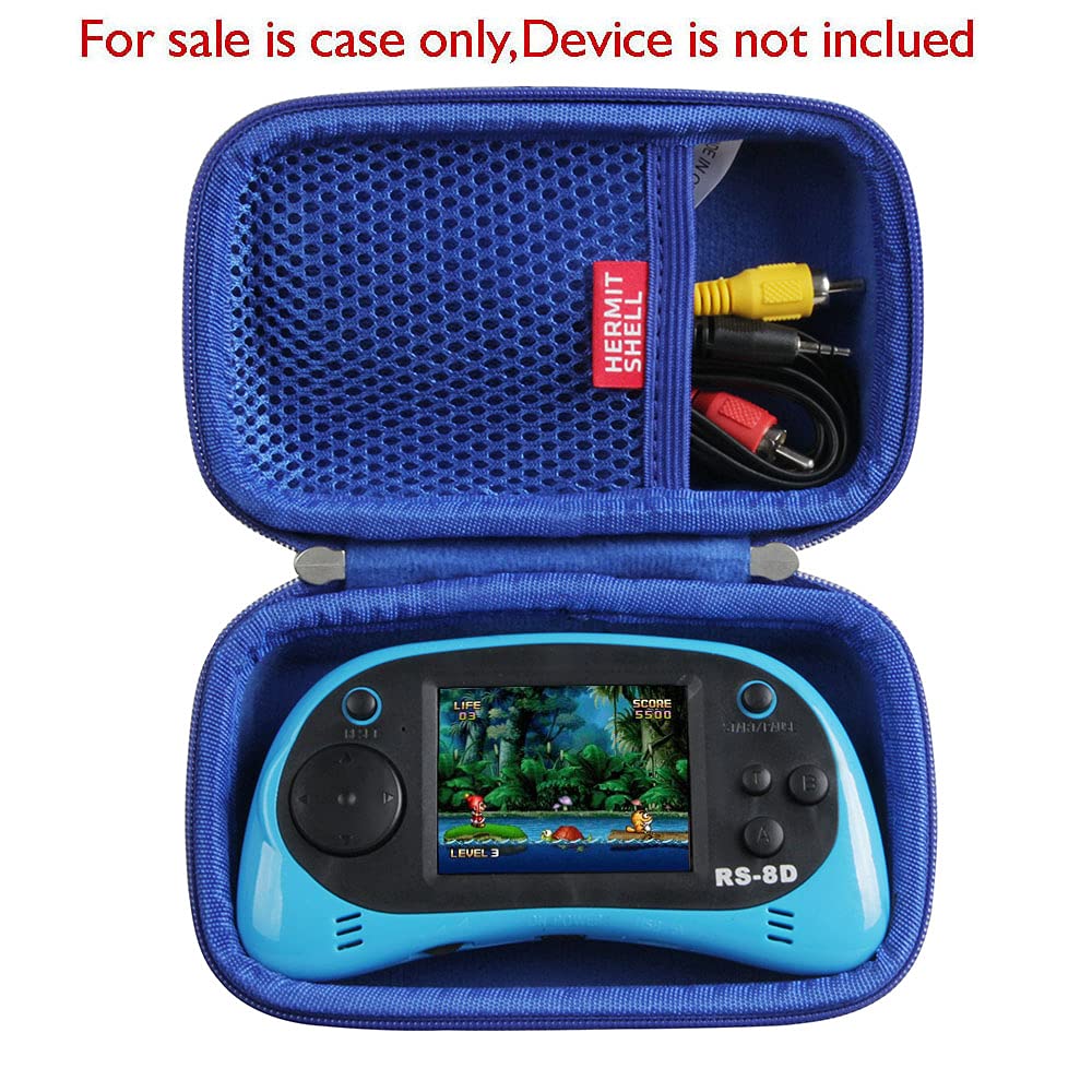 Hermitshell Hard Travel Case for EASEGMER Kids Handheld Game Console (Blue) - Protective Storage