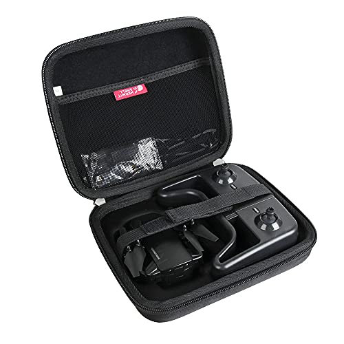 Hermitshell Travel Case for DEERC D20 Mini Drone – EVA Hard Shell Protective Storage (Black)