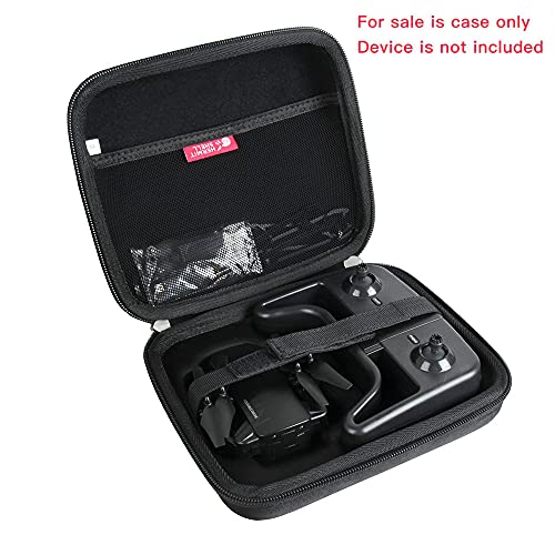 Hermitshell Travel Case for DEERC D20 Mini Drone – EVA Hard Shell Protective Storage (Black)