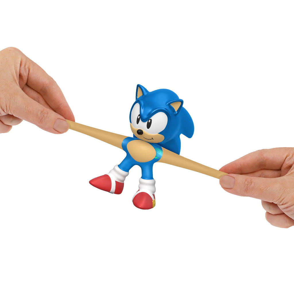 Heroes of Goo Jit Zu Chaos Emerald Sonic – Stretchy Action Figure with Hidden Gem Inside