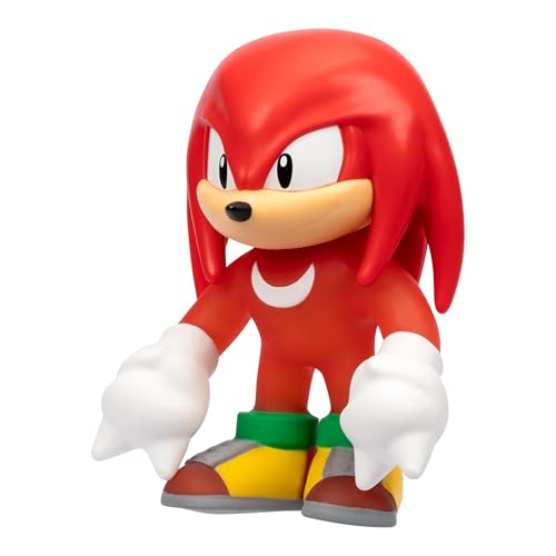 Heroes of Goo Jit Zu Unstoppable Surge Knuckles – Glow-in-the-Dark Stretchy Action Figure with Bead Filling