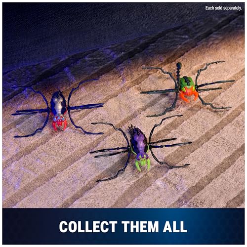 HEX Bots Skitter Bot Spider - Autonomous Robot Insect Toy for Kids Aged 4+, Indoor/Outdoor, Red
