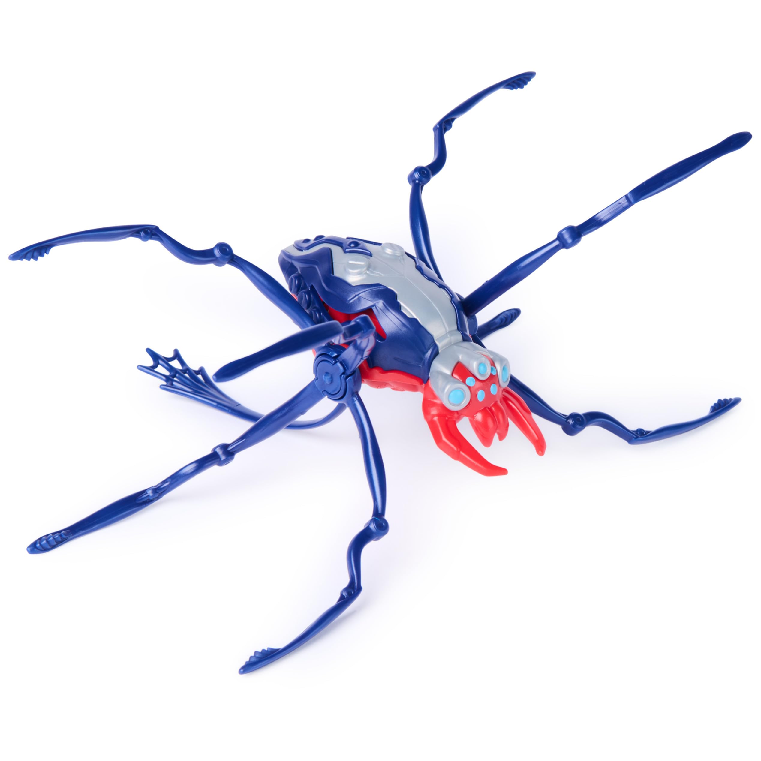 HEX Bots Skitter Bot Spider - Autonomous Robot Insect Toy for Kids Aged 4+, Indoor/Outdoor, Red
