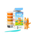 HEY CLAY Bluey & Friends Bingo Air-Drying Clay Kit – 5 Cans Non-Toxic Modeling Clay for Kids Ages 3+ with Interactive App