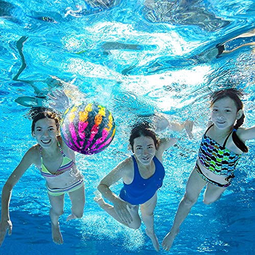Hiboom Swimming Pool Diving Balls – Underwater Water-Filled Balls for Teens & Adults (9-Inch, Multi-Color)