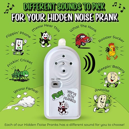 Hidden Cat Prank Noise Maker – Realistic Meowing Sound Device for Office Pranks & Gags