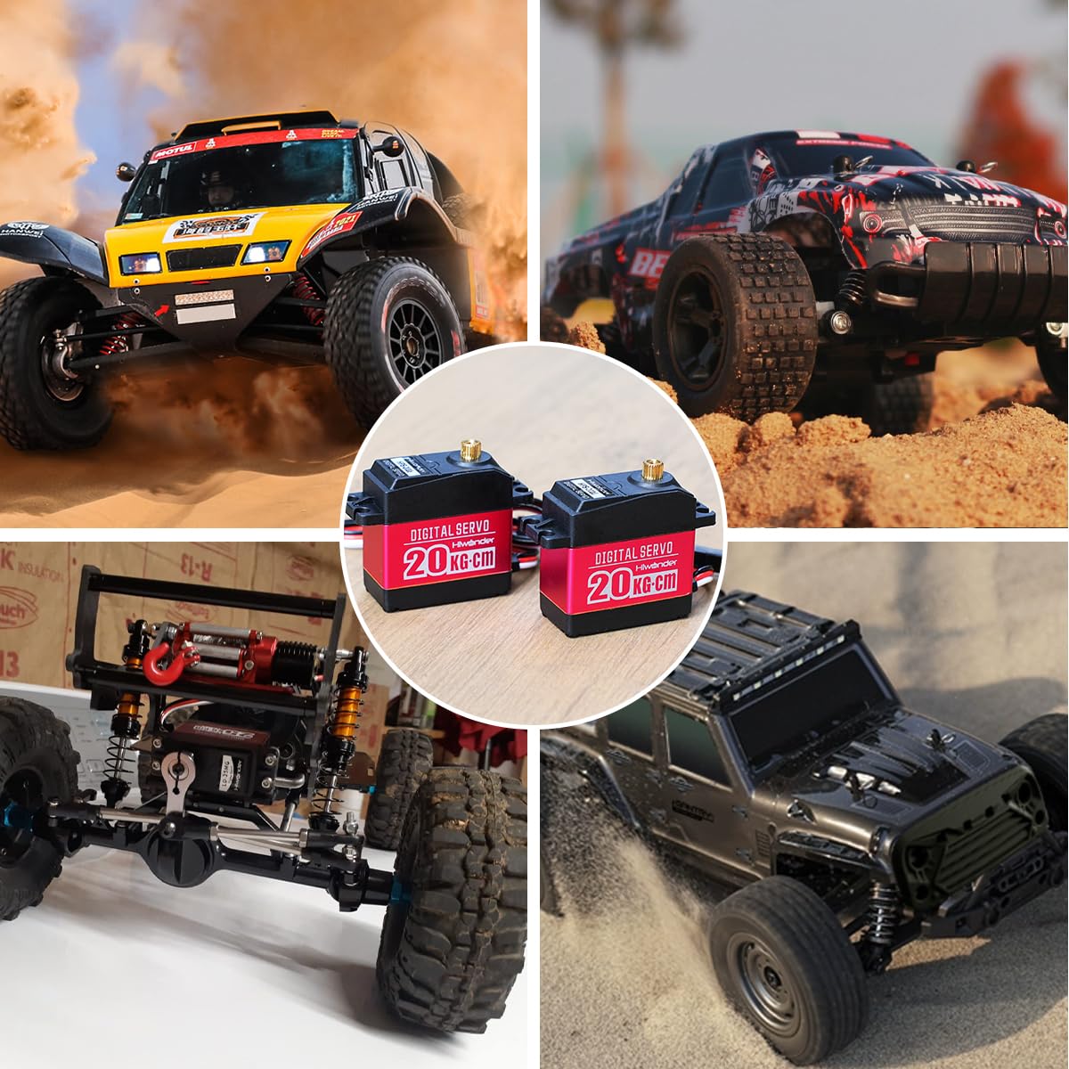 Hiwonder HPS-2027 20KG High Torque Digital Servo 270° Rotation Waterproof Full Metal Gear