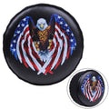 HobbyPark 1/10 Scale Spare Tire Cover for RC Crawler - Red Aluminum Alloy for 1.9 inch Tires