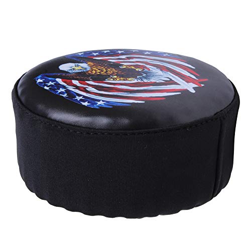 HobbyPark 1/10 Scale Spare Tire Cover for RC Crawler - Red Aluminum Alloy for 1.9 inch Tires