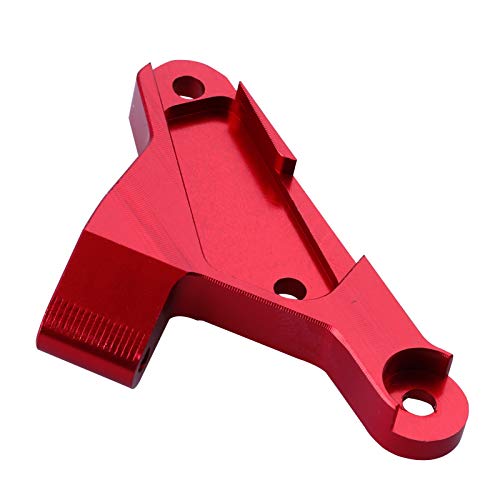 Hobbypark Aluminum Panhard Mount Set for Axial SCX10 III AXI03007 RC Crawler (Red)